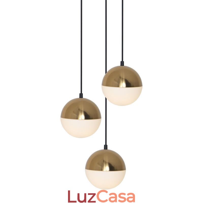 Nordic Ball Cluster Pendant Light Moderno Criativo Forma Redonda Lâmpada Iluminação