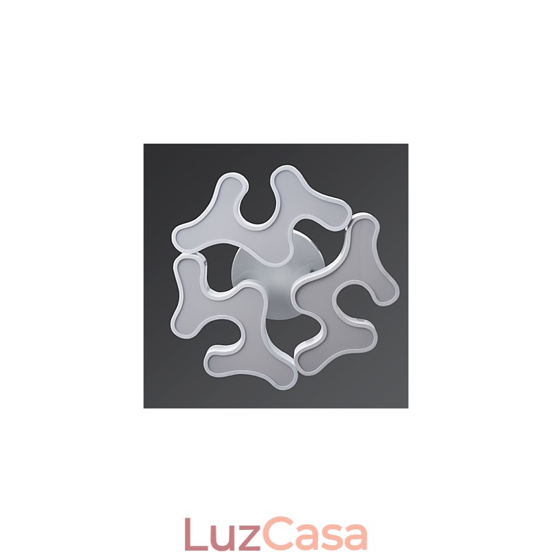 Luminárias de teto modernas de alta qualidade embutidas em metal