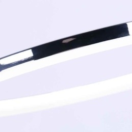 Luminária pendente moderna em acrílico circular 40cm
