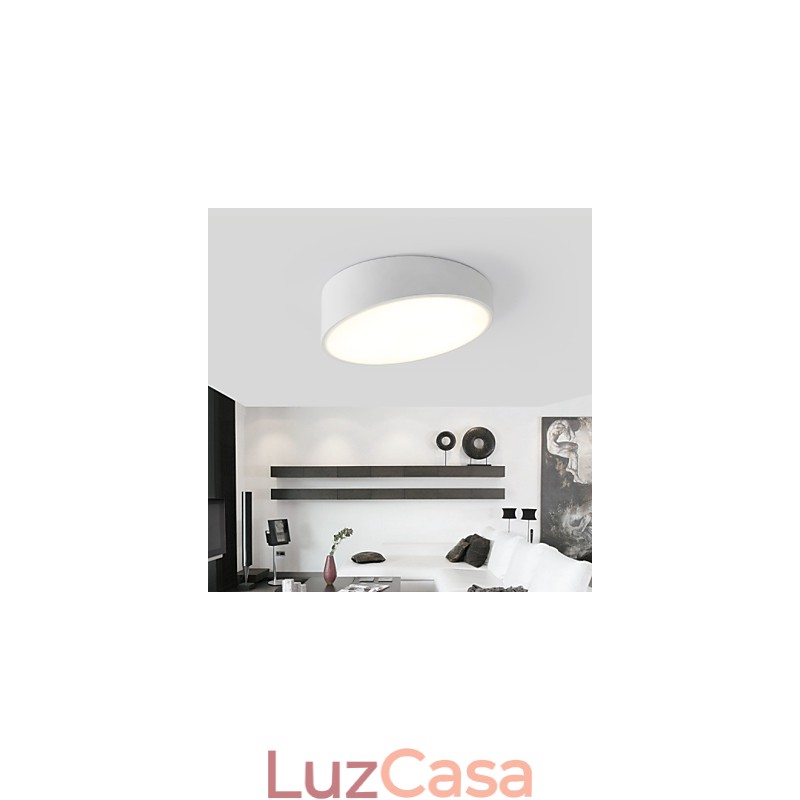Luminária de cúpula de ferro forjado cilíndrica criativa contemporânea e contraída