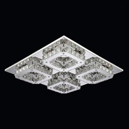 Montagem embutida de metal galvanizado contemporâneo moderno