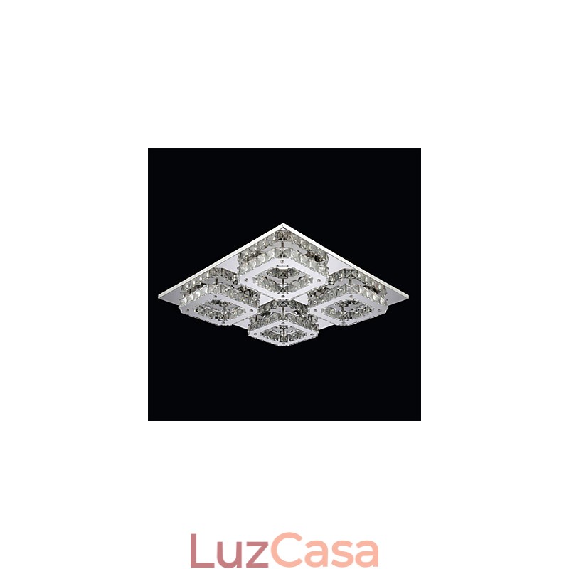 Montagem embutida de metal galvanizado contemporâneo moderno