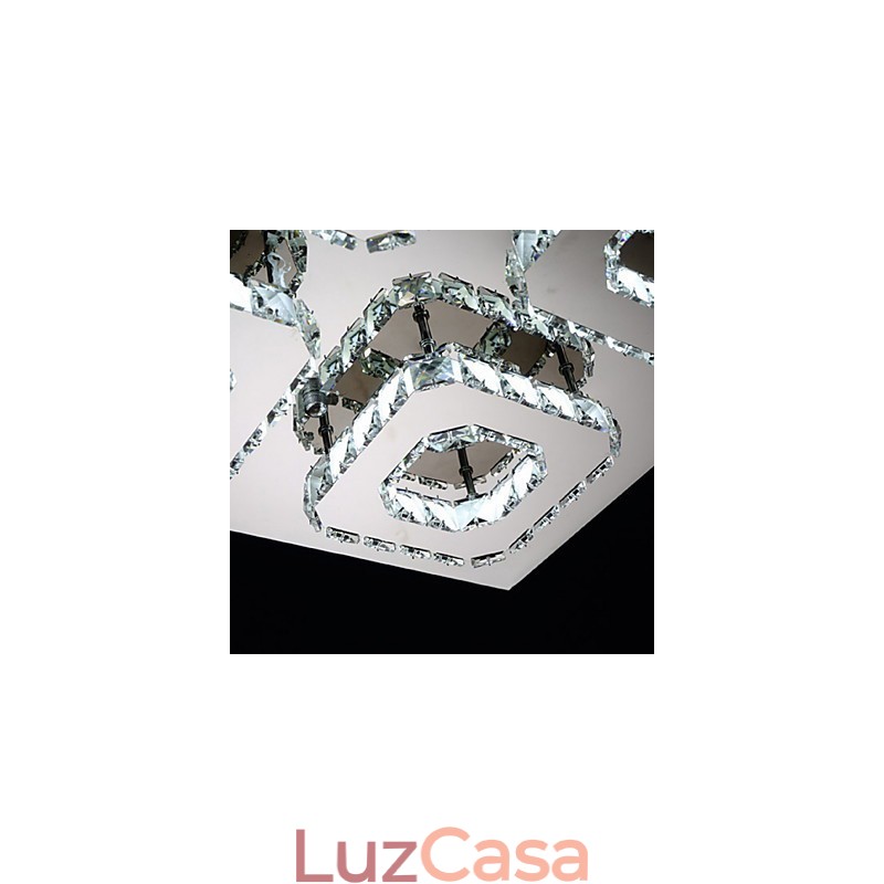 Montagem embutida de metal galvanizado contemporâneo moderno