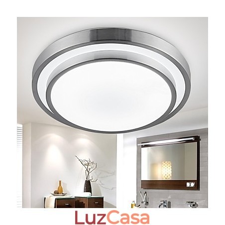 Luminárias embutidas redondas simples modernas diâmetro 35cm Luminárias embutidas redondas simples modernas diâmetro 35cm