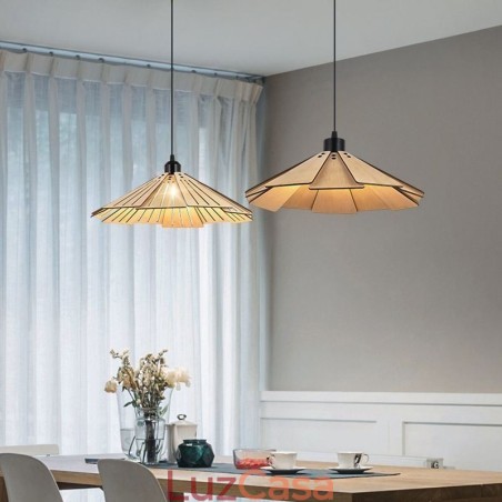 Pendente criativo retrô luz de teto de madeira Pendente criativo retrô luz de teto de madeira