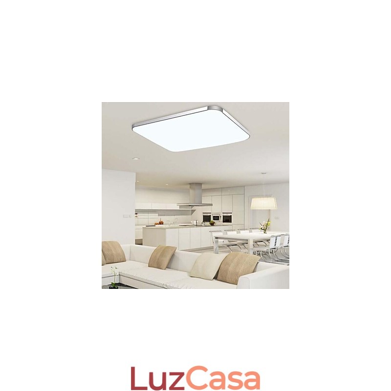 Montagem embutida de metal galvanizado contemporâneo moderno