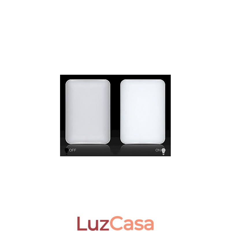 Montagem embutida de metal galvanizado contemporâneo moderno