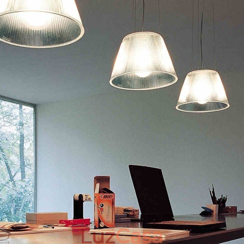 Luminária pendente de vidro moderna e simples, luminária de teto simples
