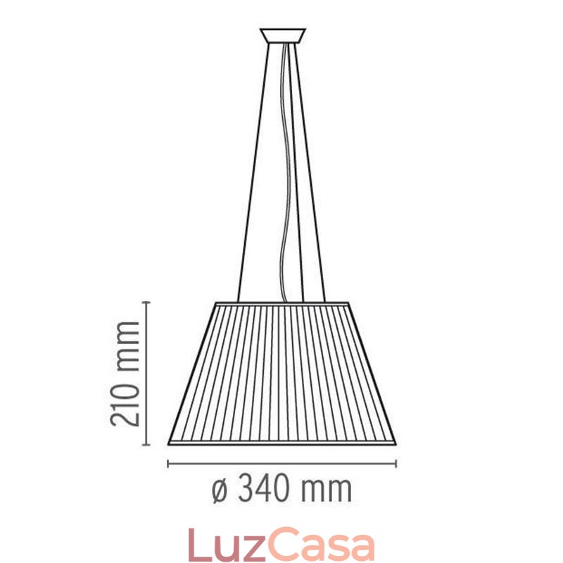 Luminária pendente de vidro moderna e simples, luminária de teto simples