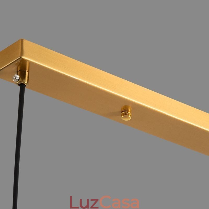 Luminária pendente de vidro nórdico Luminária de teto criativa em ferro forjado