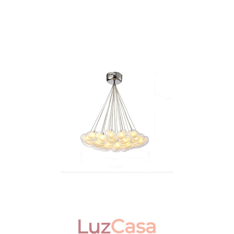 Lustre 22 Luzes G4 Retrofit Moderno Contemporâneo