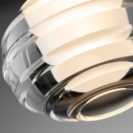 Simples Vidro Pendente Luzes de Teto Decorativas Pretas