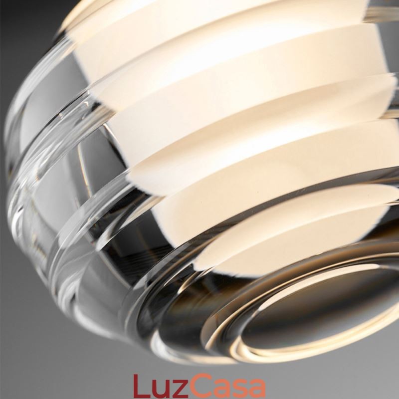 Simples Vidro Pendente Luzes de Teto Decorativas Pretas