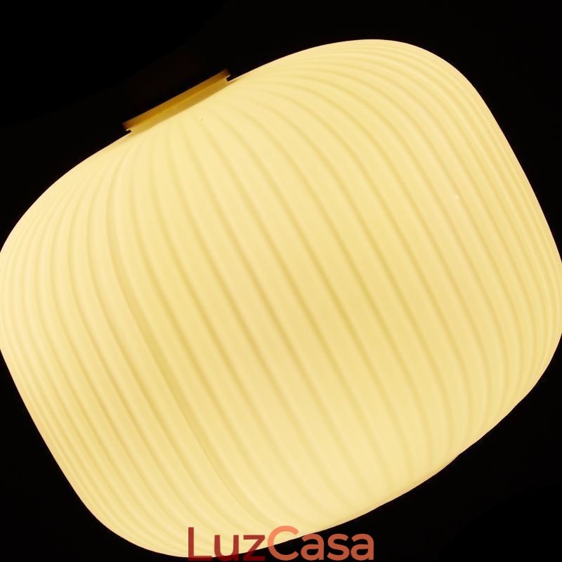 Luminária pendente moderna, simples, criativa, de vidro, suspensa