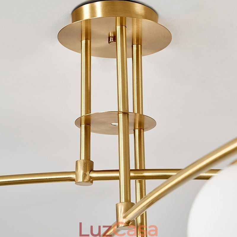 Lustre Magic Bean Pendente de Vidro