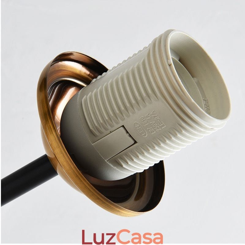 Luminária de teto de vidro moderna com 6 luzes Magic Bean