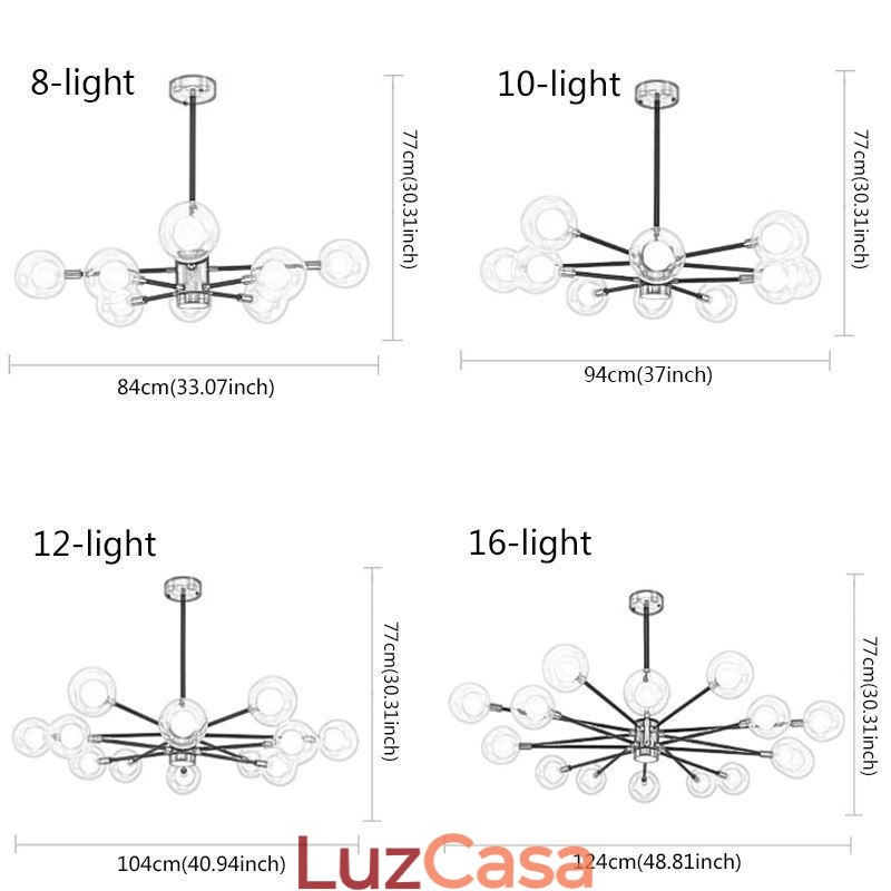 Luminária pendente de vidro nórdico, luminária redonda branca leitosa, iluminação de lustre