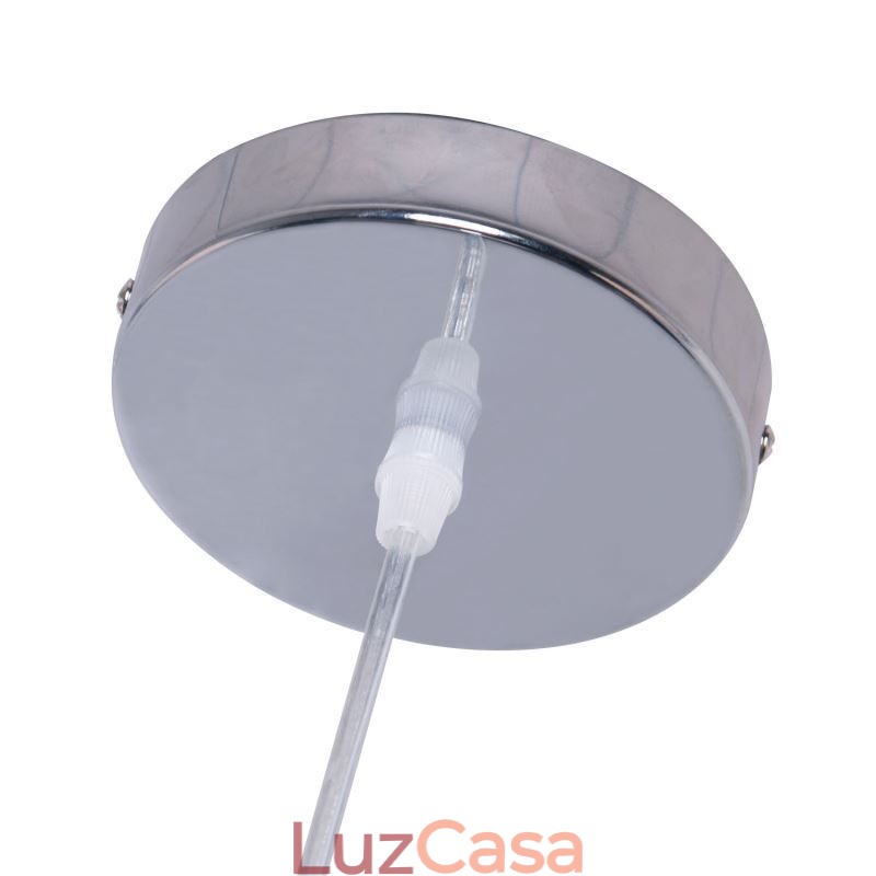Luminária pendente de vidro clássica, lâmpada de chifre de madeira, iluminação criativa