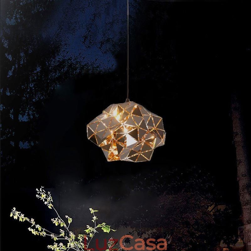 Luminária pendente criativa nórdica, luminária de cabeceira moderna para iluminação doméstica