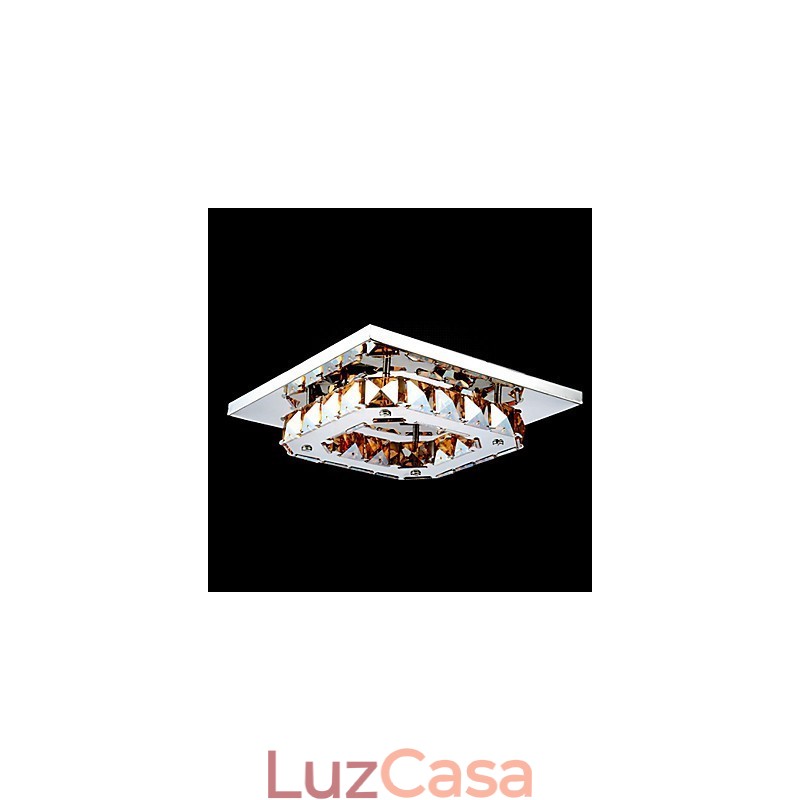 Montagem embutida de metal galvanizado contemporâneo moderno