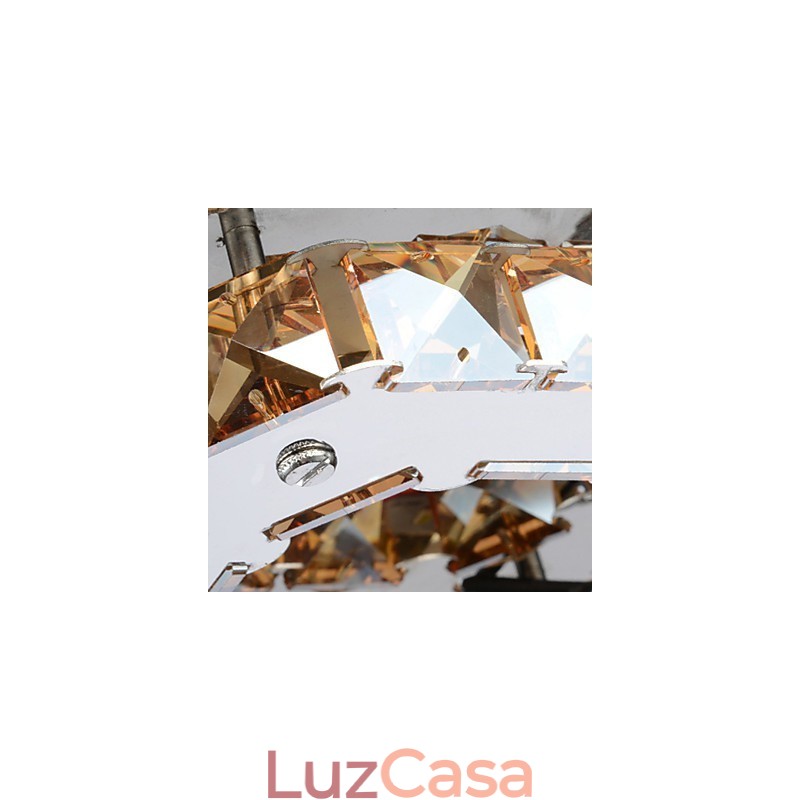 Montagem embutida de metal galvanizado contemporâneo moderno