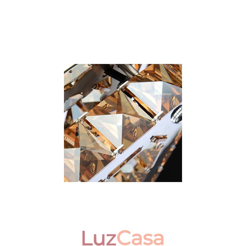 Montagem embutida de metal galvanizado contemporâneo moderno