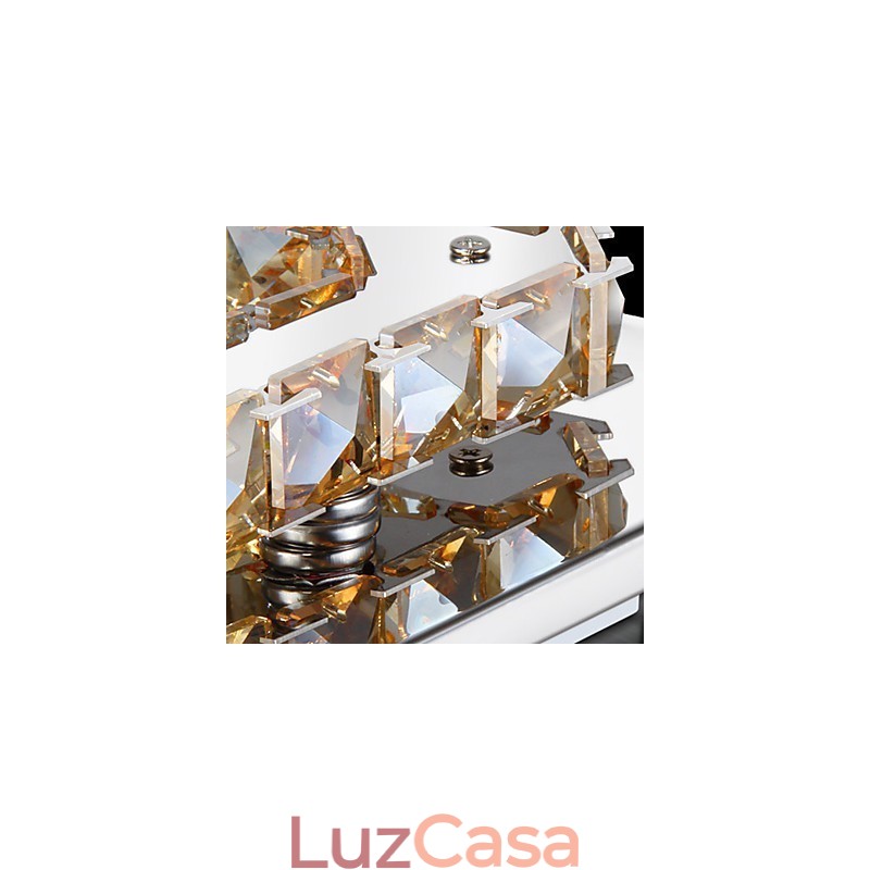 Montagem embutida de metal galvanizado contemporâneo moderno
