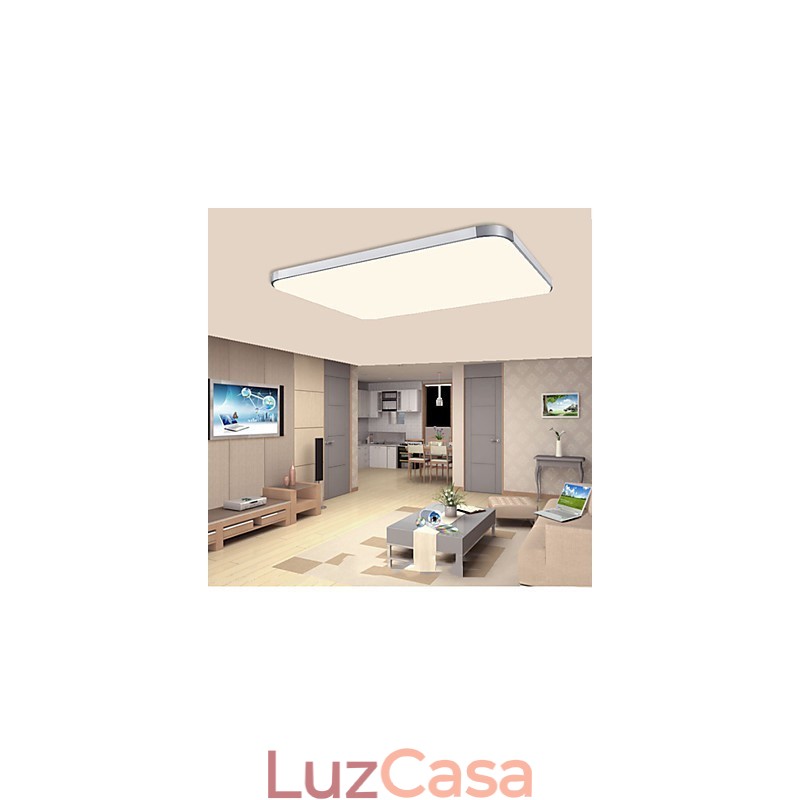 Luminária de mesa embutida moderna de alumínio retangular em formato de iPhone 5 com luz ajustável