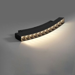 Grade de trilhos Luz embutida Grade magnética Spotlight