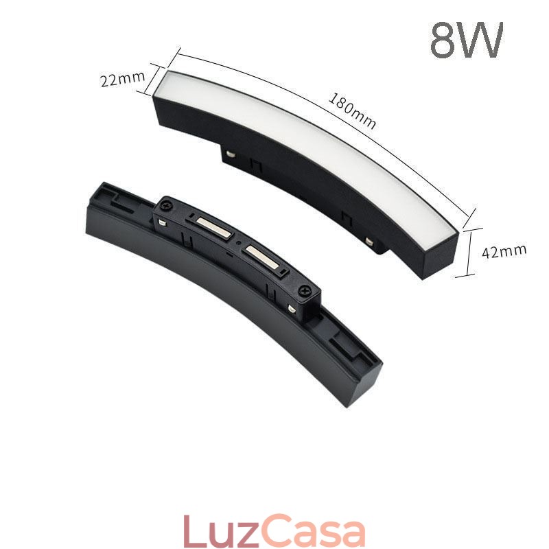 Track Linear Light Magnetic Recessed Spotlight Holofote