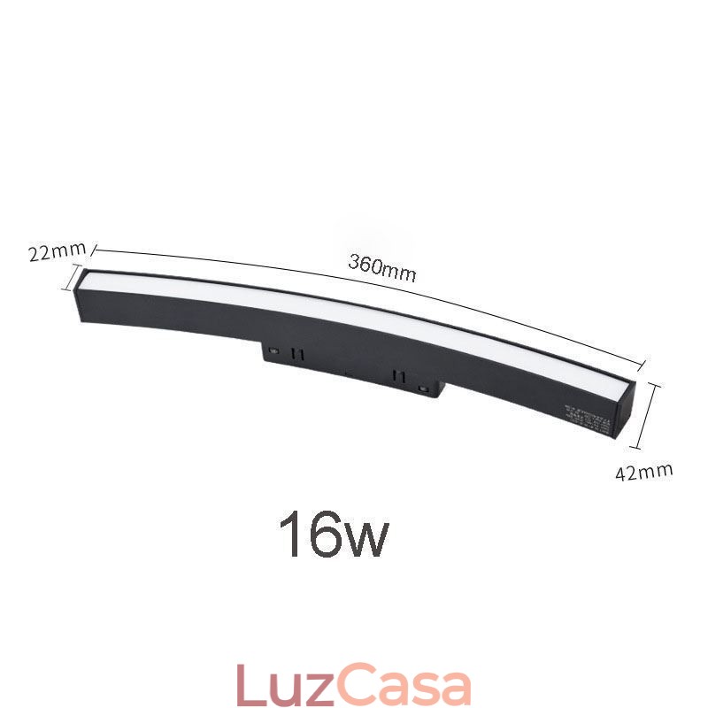 Track Linear Light Magnetic Recessed Spotlight Holofote