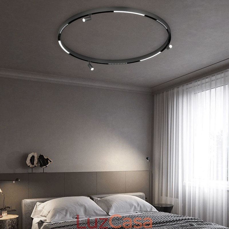 Track Linear Light Magnetic Recessed Spotlight Holofote