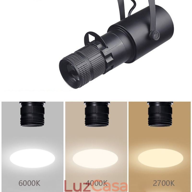 Spot Light Stage KTV Teto Spotlight 4 Níveis de Ajuste de Abertura