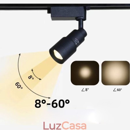 Track Spotlight Iluminação de realce com foco livre Track Spotlight Iluminação de realce com foco livre
