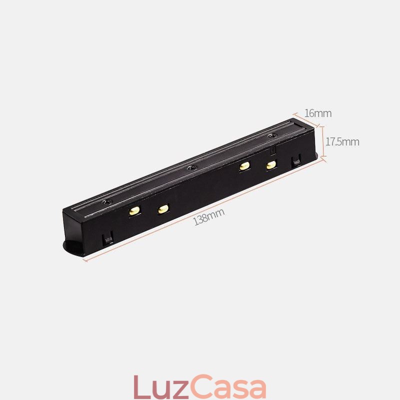 Luminária de trilho magnético embutida Spotlight Luz decorativa 3M 36V