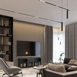 Luminária pendente de trilho Luminária pendente magnética embutida Spotlight 36V