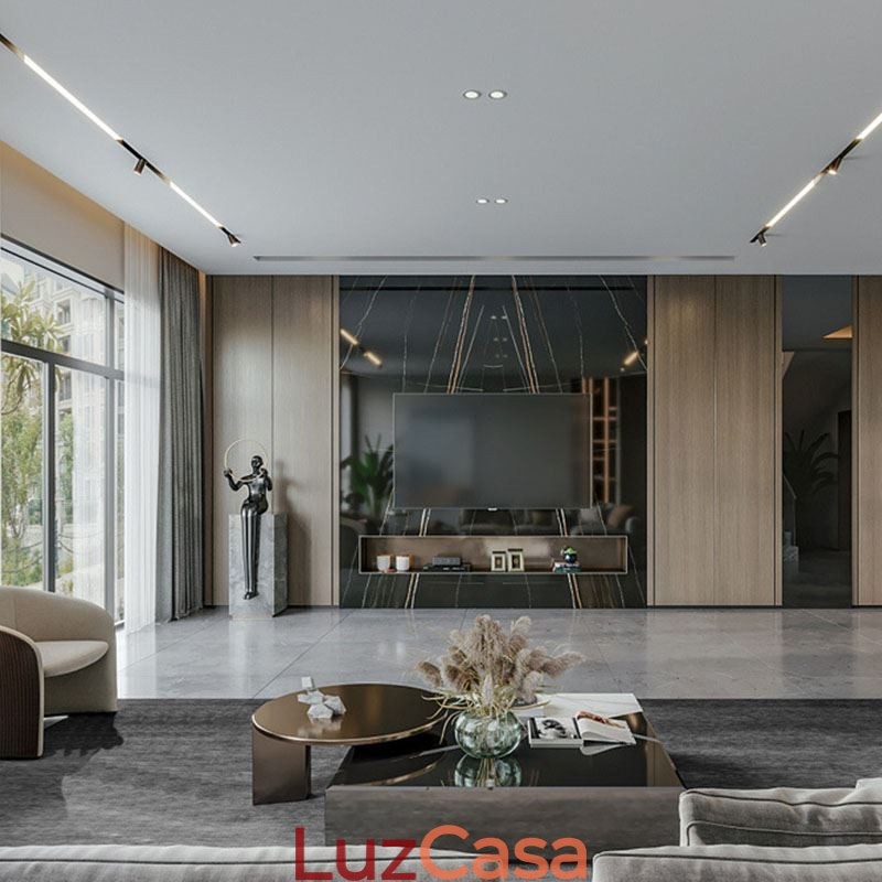 Holofote de Trilho Magnético Holofote Rebaixado Holofote