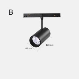 Holofote de Trilho Magnético Holofote Rebaixado Holofote