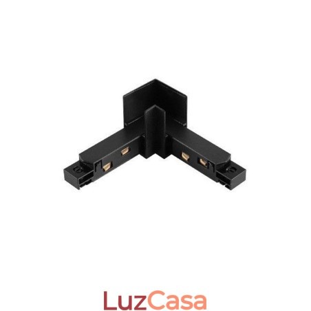 Acessórios de iluminação de trilho magnético Conexão de canto de trilho de trilho embutido Acessórios de iluminação de trilho magnético Conexão de canto de trilho de trilho embutido