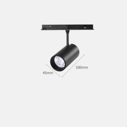 Luz de trilho magnética embutida holofote luz decorativa 6m*2