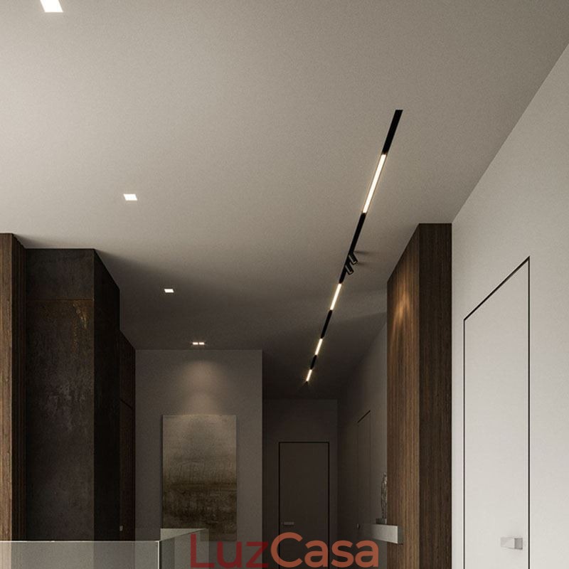 Track Linear Light Recesso Magnético Holofote 36V