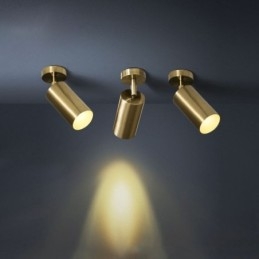 Modern Simple Spotlight Alumínio Trilho de teto Luz