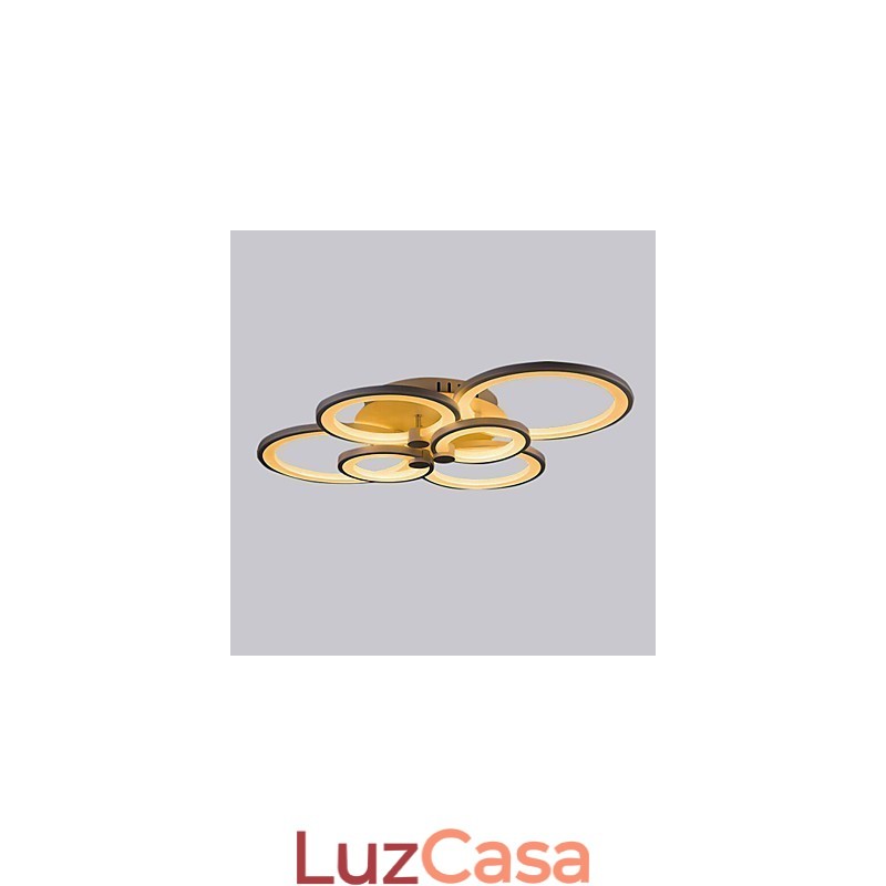 Luminária pendente de acrílico com design elegante