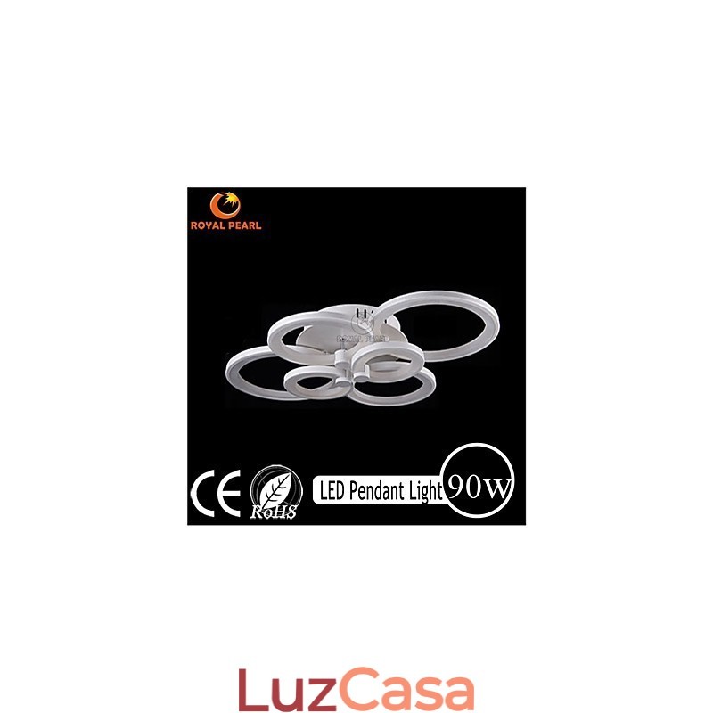 Luminária pendente de acrílico com design elegante