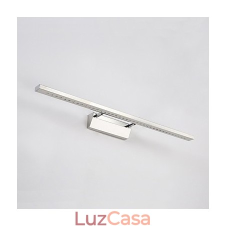 Iluminação de banheiro moderna contemporânea Metal