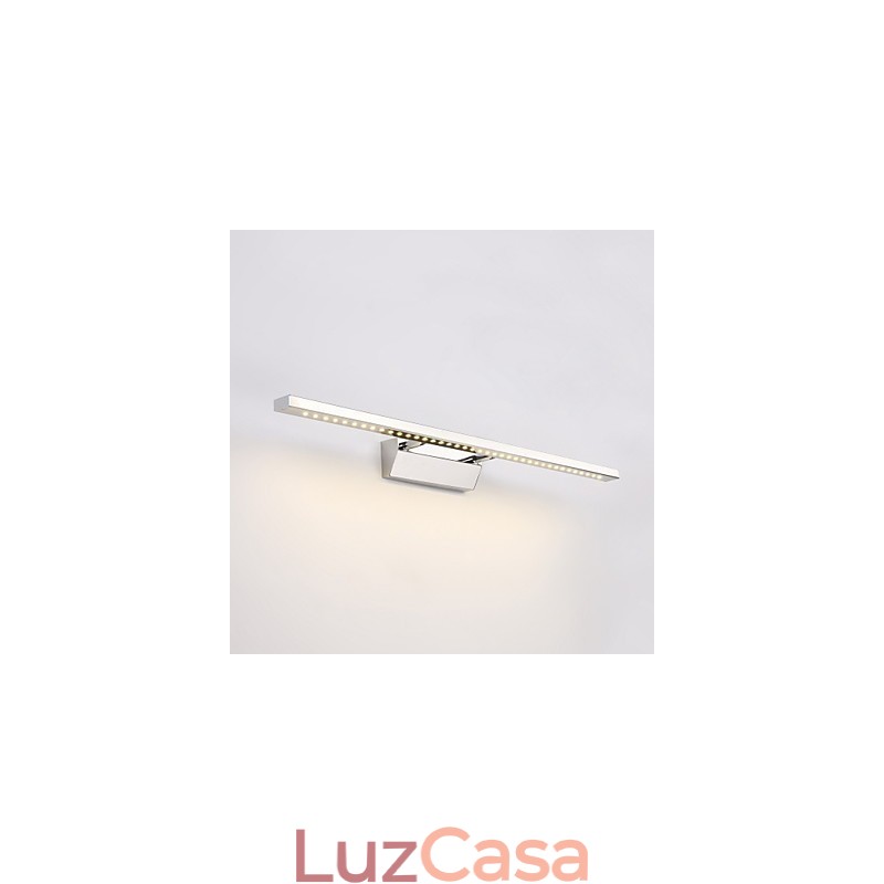 Iluminação de banheiro moderna contemporânea Metal