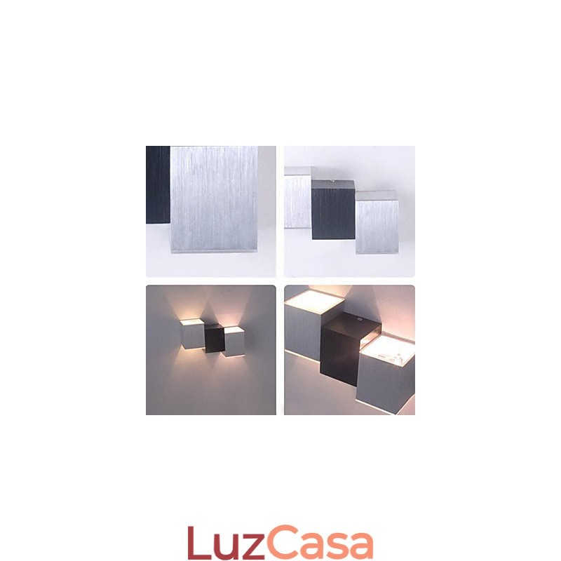 Mini Estilo Flush Mount Wall Lights Moderno Contemporâneo Metal