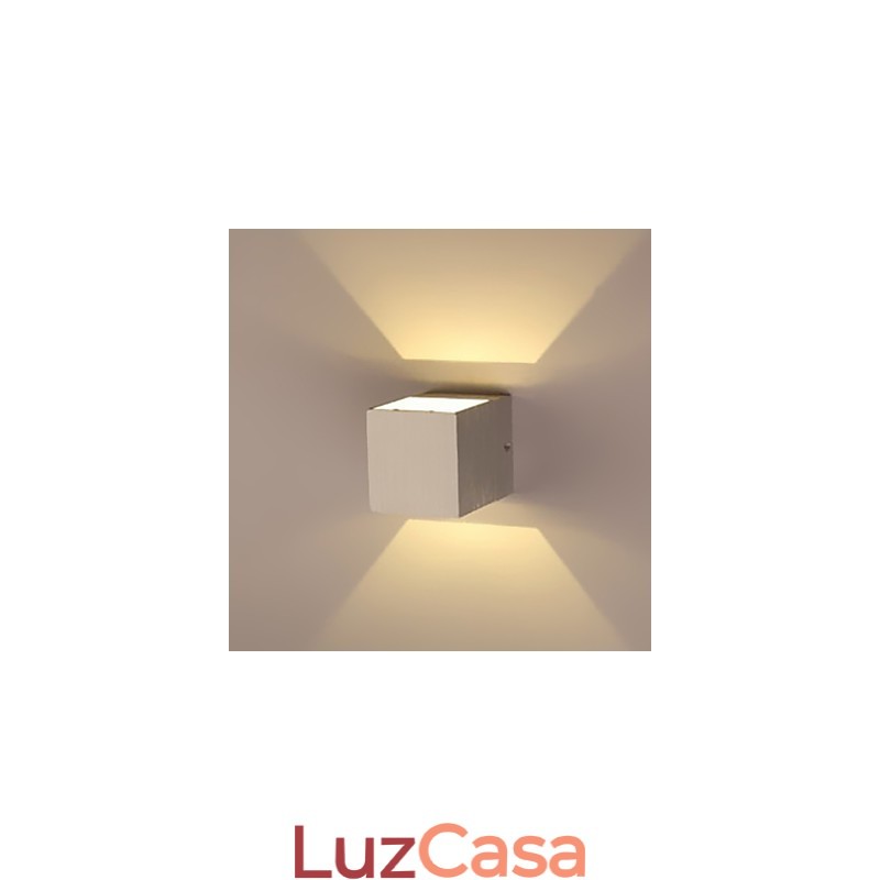 Luminária de parede moderna cores variadas