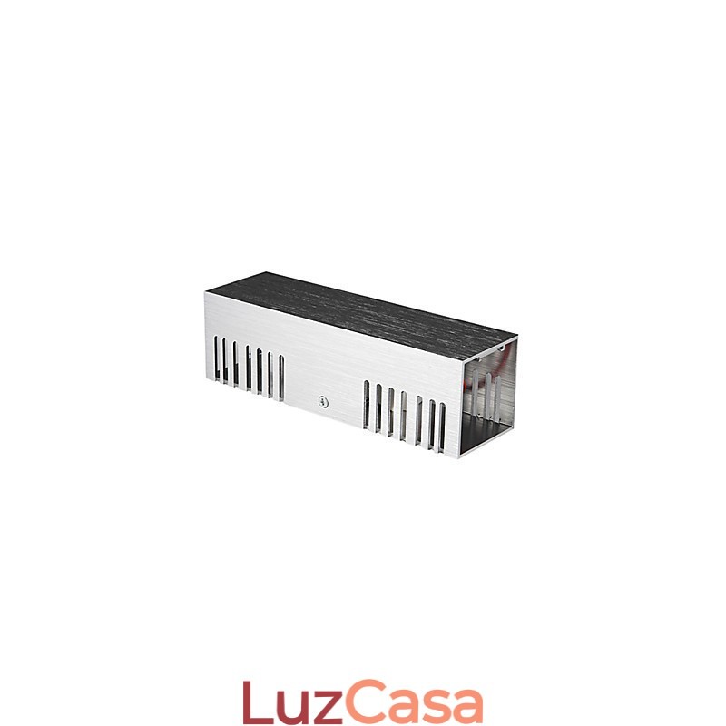Luminária de parede moderna com design de luz difusa 2 tons cúbicos