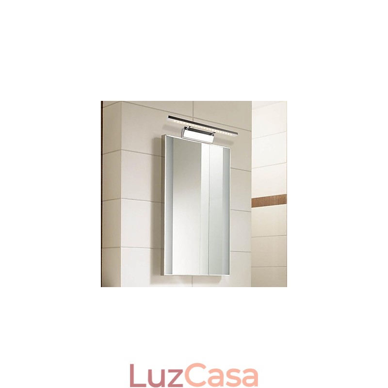 Iluminação de banheiro moderna contemporânea Metal